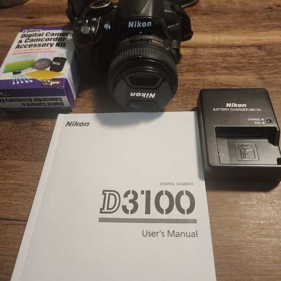 Nikon D3100 Digital Camera With Accessories